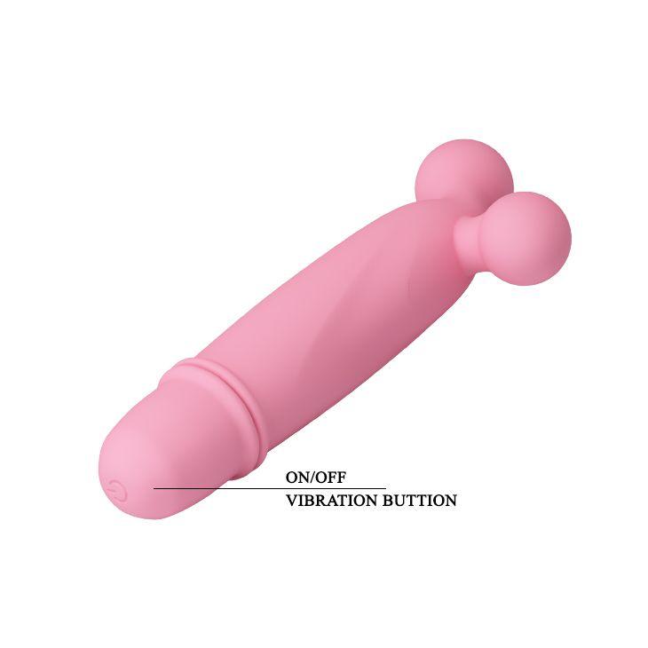 Вибратор Mini Silicone "Чебурашка"