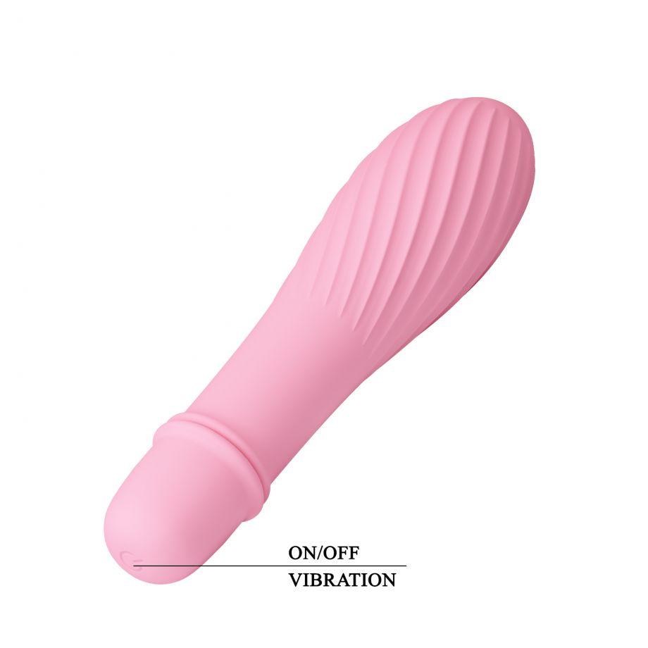 Вибратор Mini Silicone "Буравка"