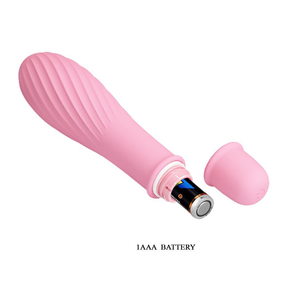 Вибратор Mini Silicone "Буравка"