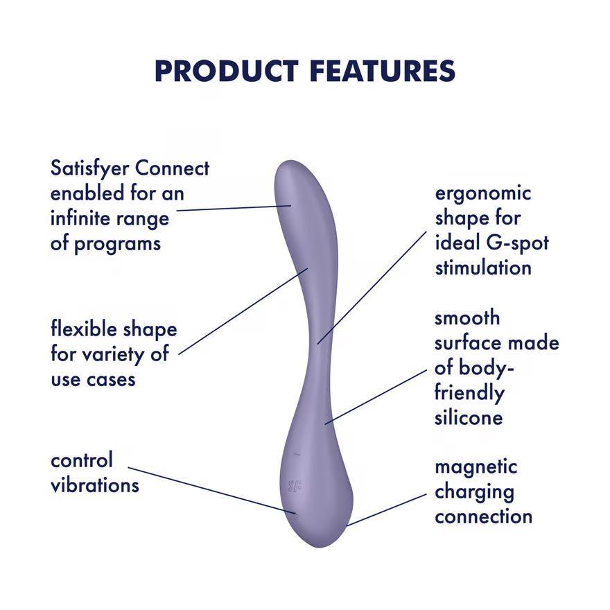 Универсальный вибратор G-Spot Flex 5