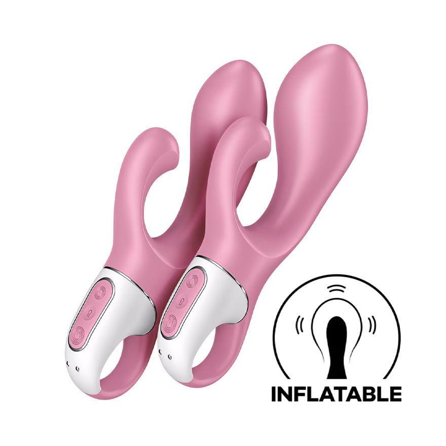Надувной вибратор-кролик Air Pump Bunny 2