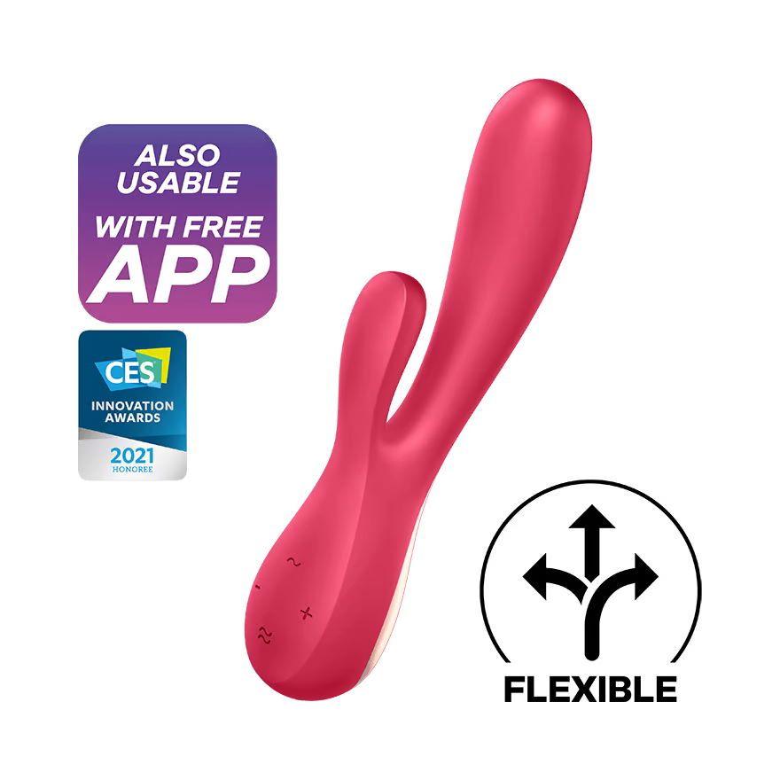 Вибратор "Satisfyer Mono Flex" с возможностью управления через приложение