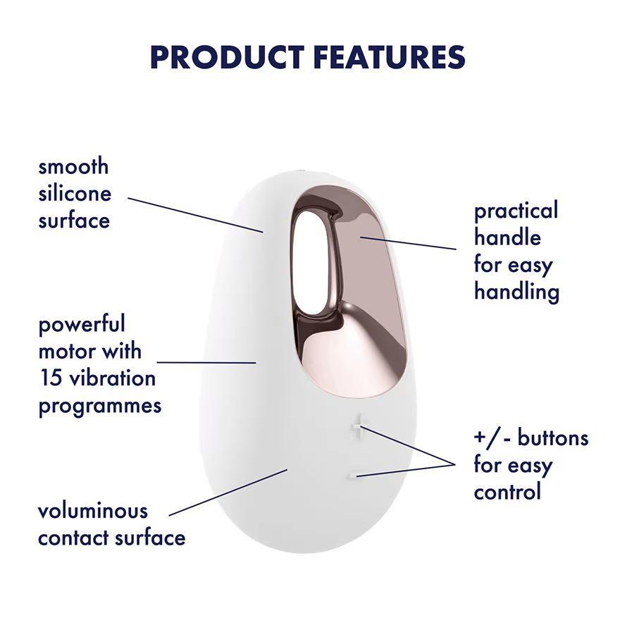 Вибромассажер "Satisfyer White Temptation"