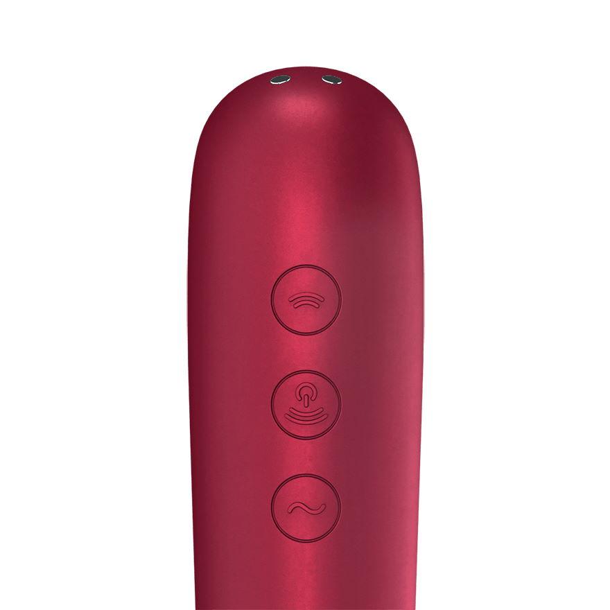 Satisfyer Dual Love – вакуум-волновой стимулятор+вибратор