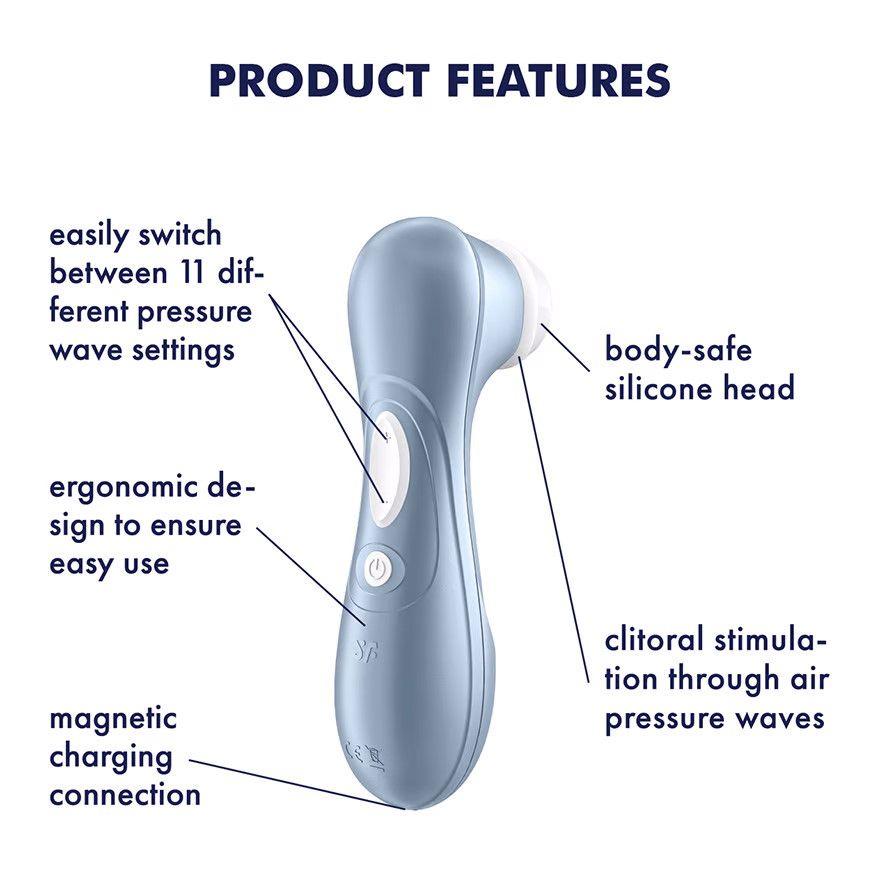 Вакуумно-волновой массажер на клитор Satisfyer Pro2 Next Generation