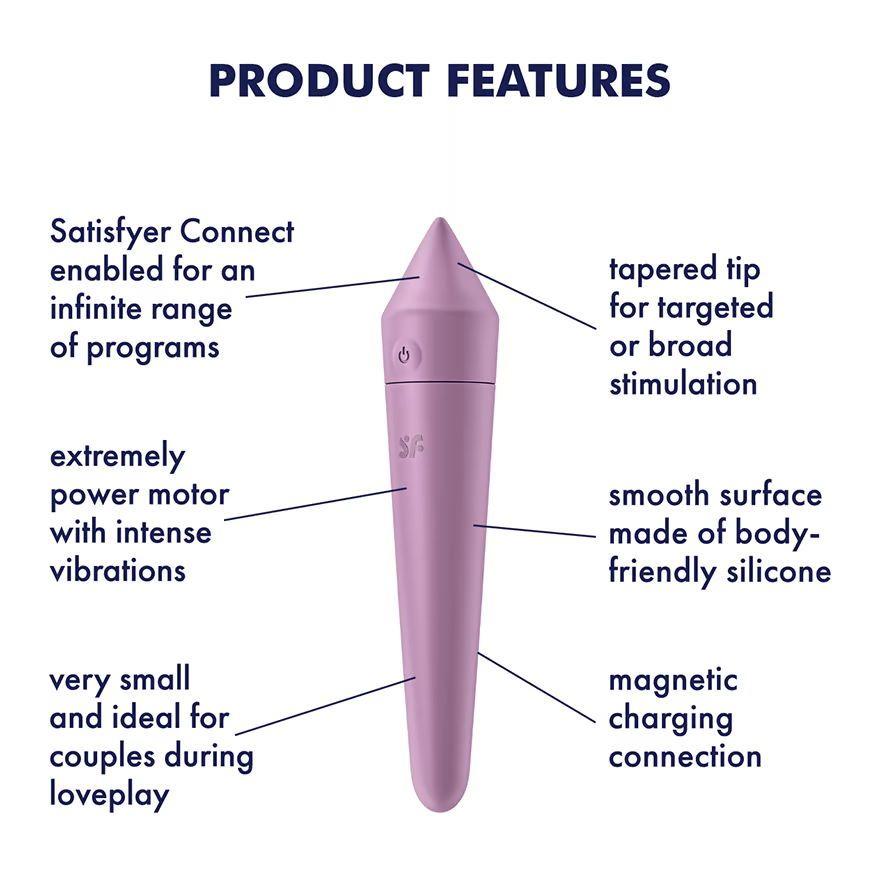 Мини-вибратор Satisfyer Ultra Power Bullet 8