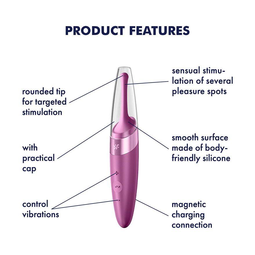 Вибратор для пар Satisfyer Twirling Delight