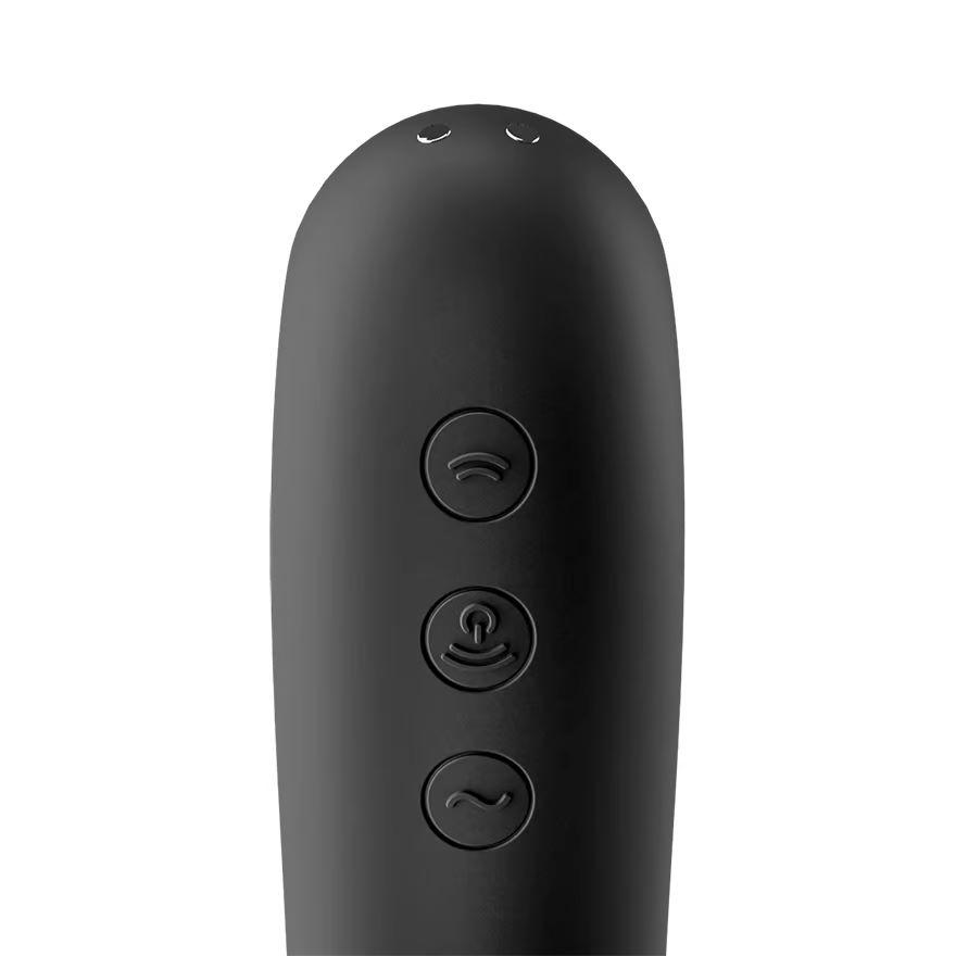 Satisfyer Dual Kiss – вакуум-волновой стимулятор + вибратор