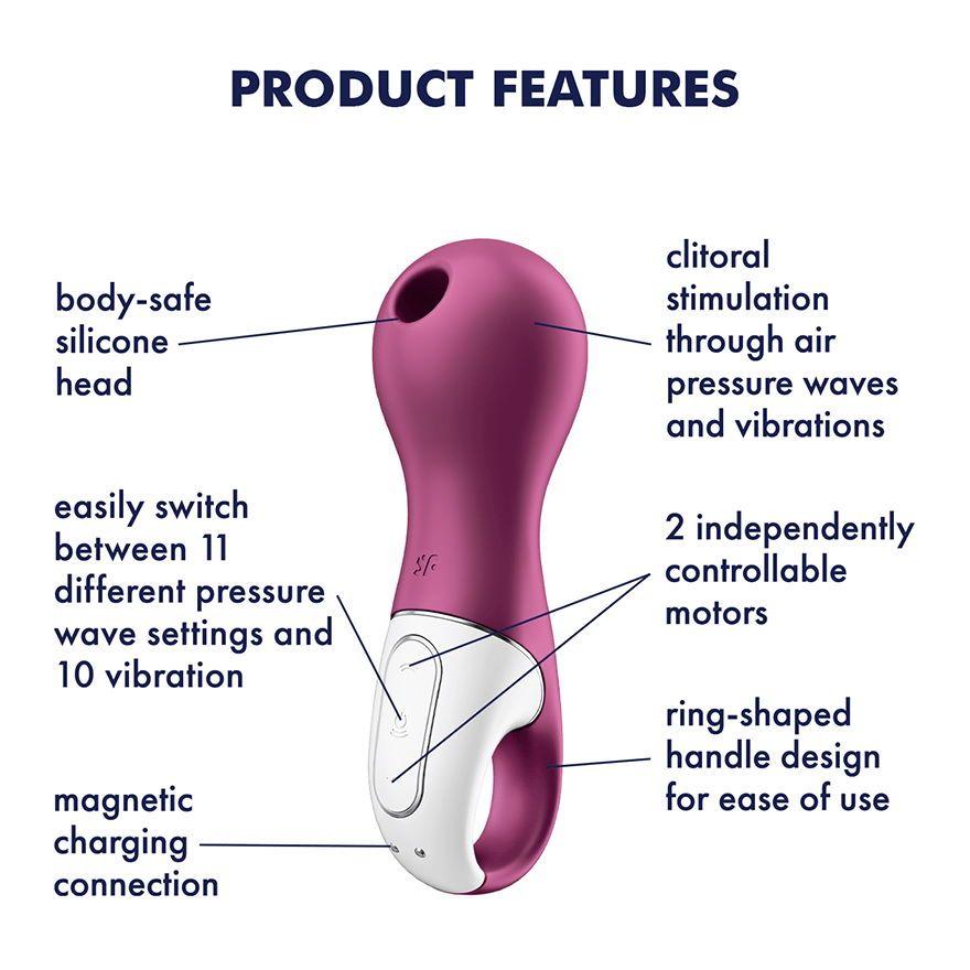 Satisfyer Lucky Libra – вакуум-волновой стимулятор + вибратор