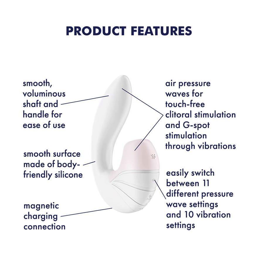 Бесконтактный клиторальный стимулятор Satisfyer Supernova