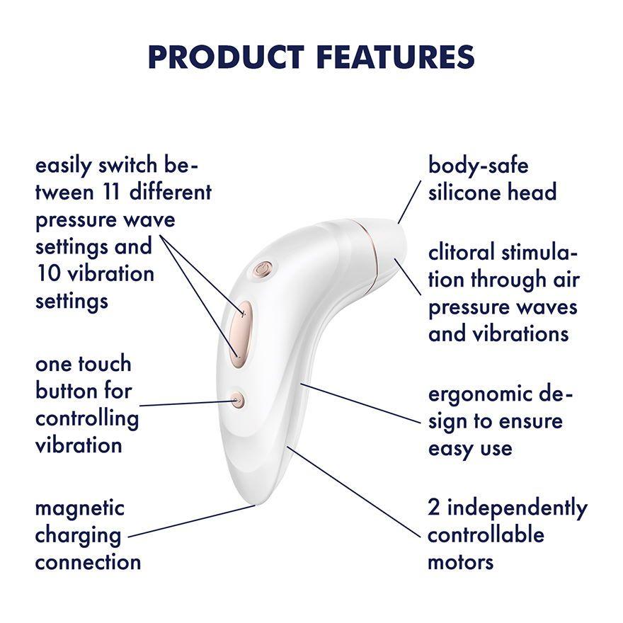 Вакуумно-волновой массажер Satisfyer Pro Plus Vibration