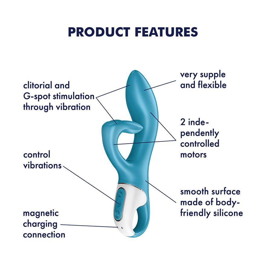 Вибратор-кролик Satisfyer Embrace me