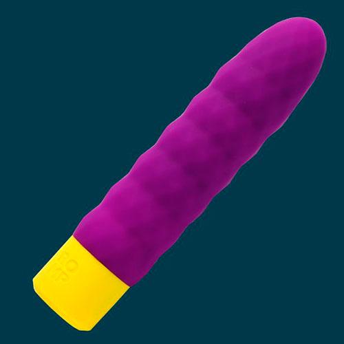 Romp Beat Мини вибратор с рифлённой поверхностью