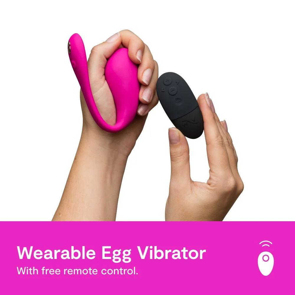 Вибро-яйцо We vibe Jive 2 с ПДУ и с возможностью управления через смартфон