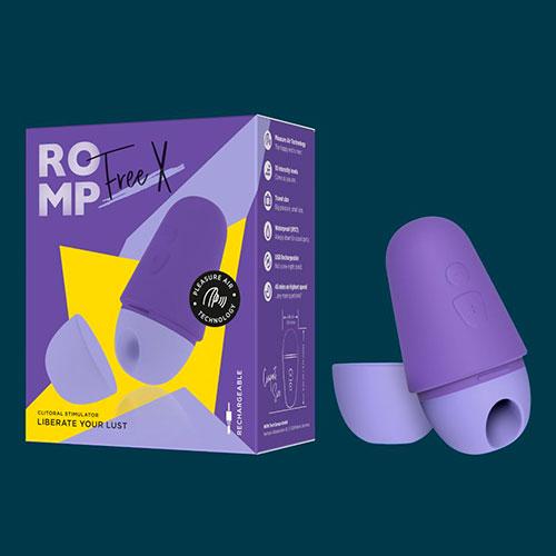 Вакуумно-волновой массажер на клитор ROMP Free X