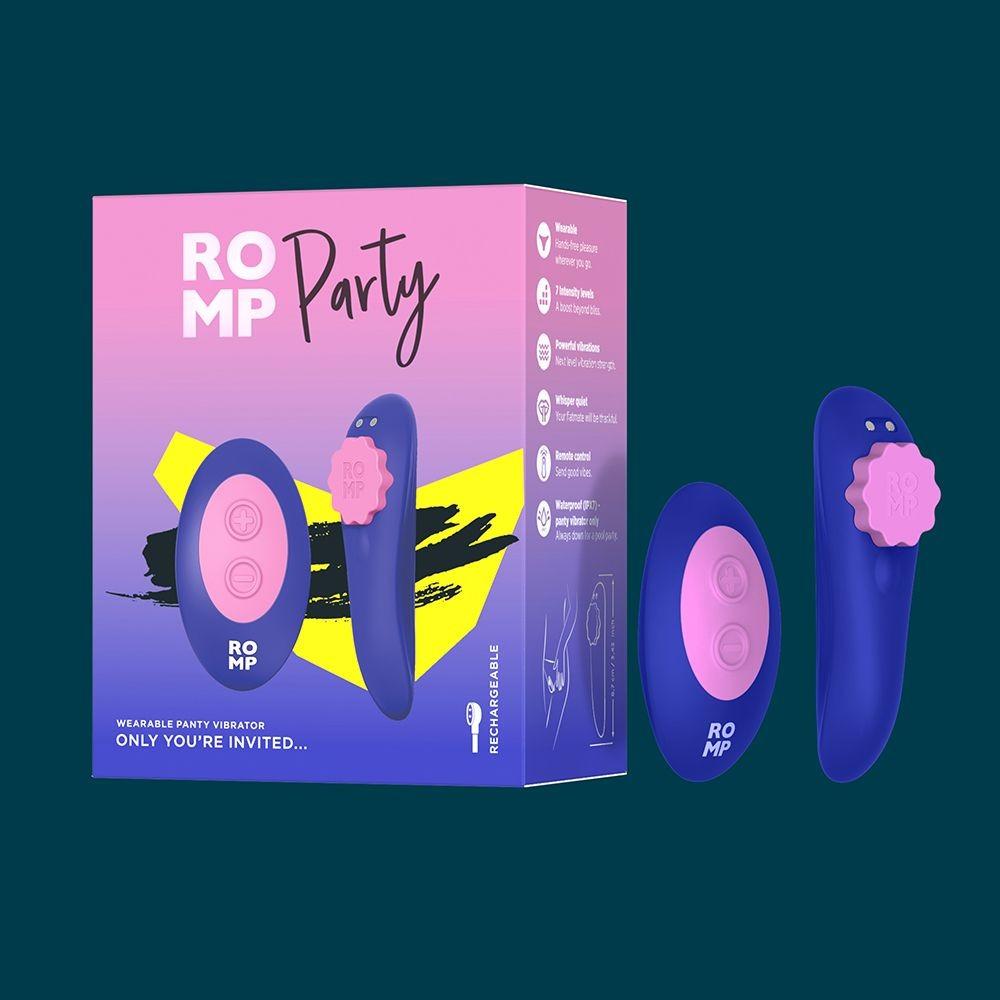Вибротрусики ROMP Party с пультом управления