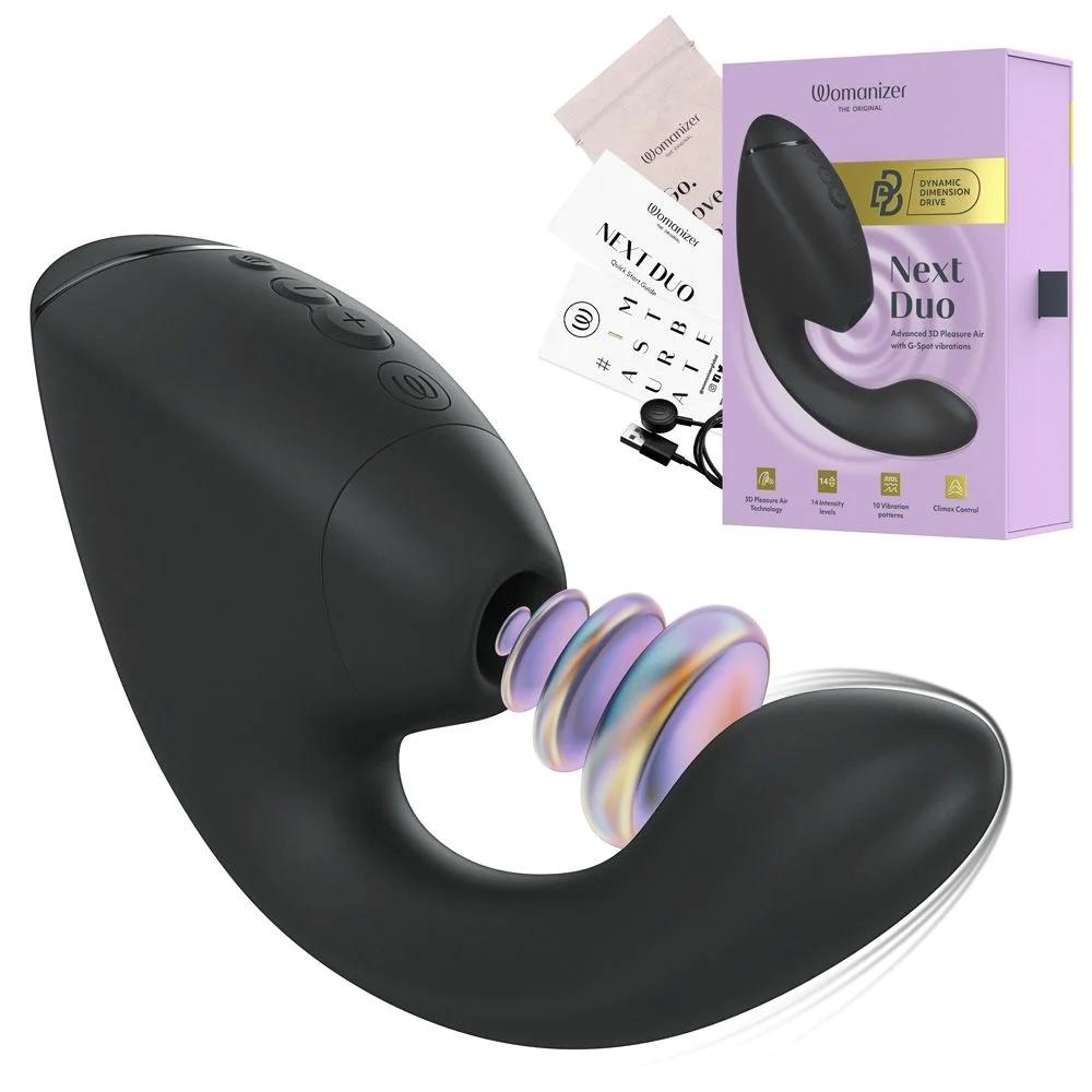 Двойной стимулятор клитора и точки G "Next Duo", Womanizer
