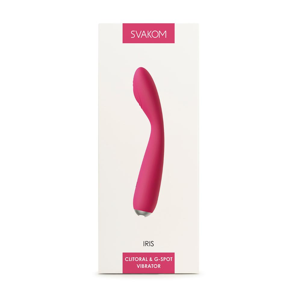 Svakom Iris Clitoral & G-spot Vibrator вибромассажер для зоны G
