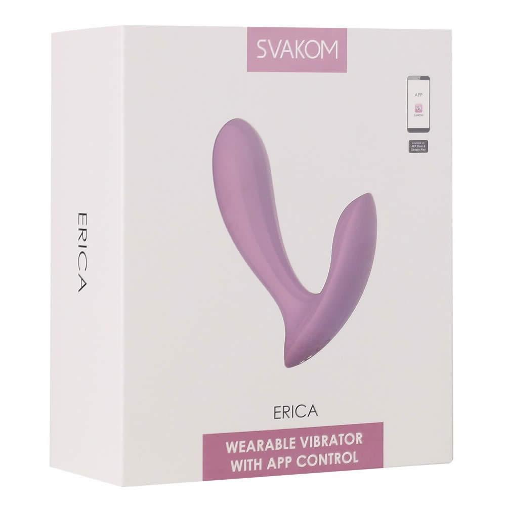 Вибротусики Erica с возможностью управления через смартфон