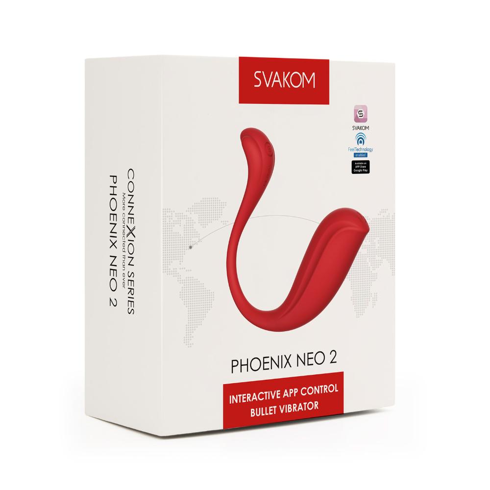 Интерактивное виброяйцо Phoenix Neo 2