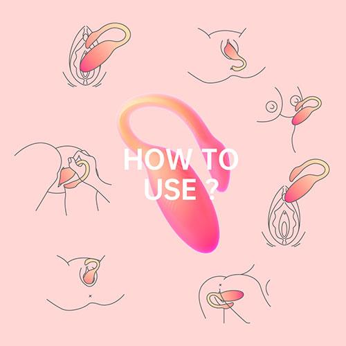 Виброяйцо Magic Flamingo Max