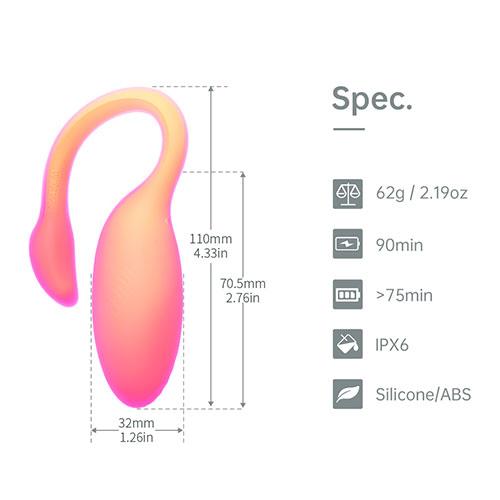 Виброяйцо Magic Flamingo Max