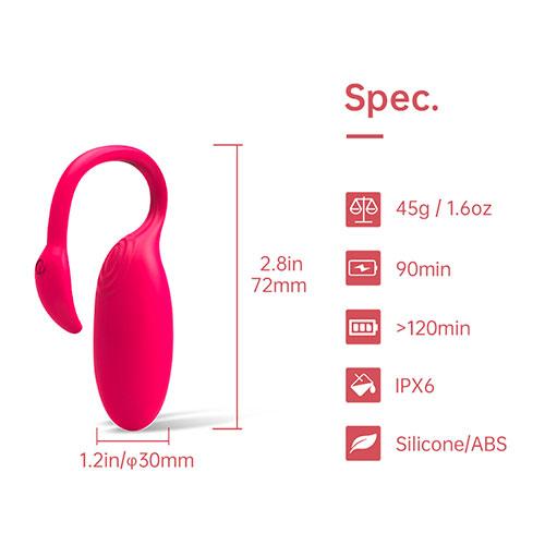 Виброяйцо FLAMINGO - smart