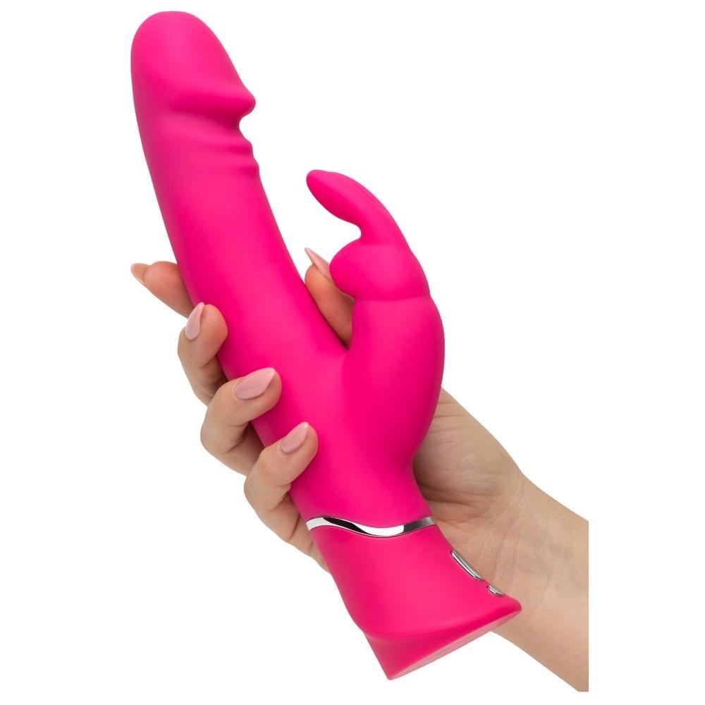 Вибратор-кролик Realistic Dual-Density Rechargeable Rabbit Vibrator