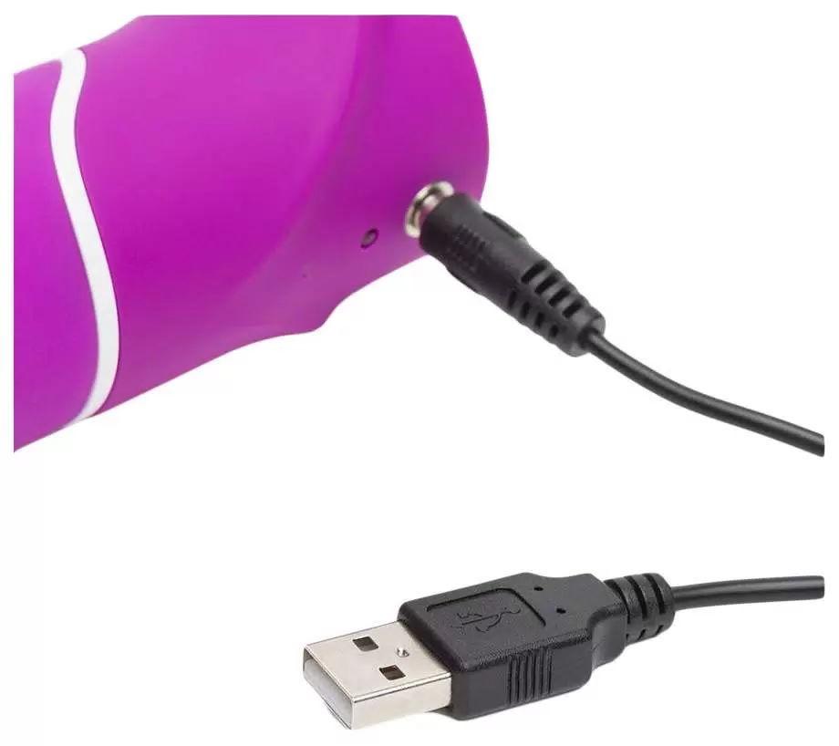 G-Spot Curve Rechargeable Rabbit Vibrator вибратор для точки G