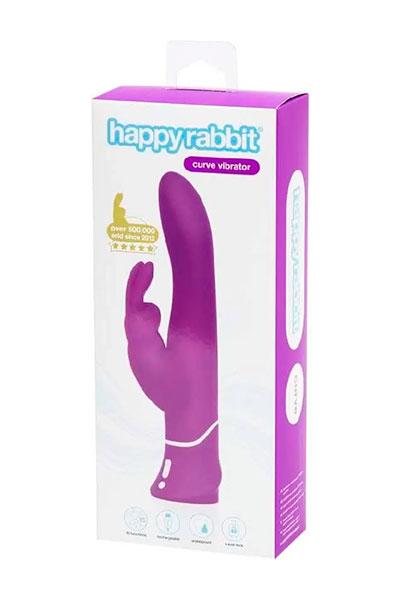 G-Spot Curve Rechargeable Rabbit Vibrator вибратор для точки G