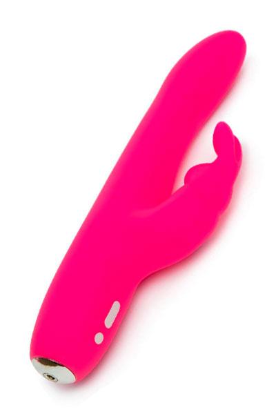Вибратор-кролик Slimline Curve Rechargeable Rabbit Vibrator