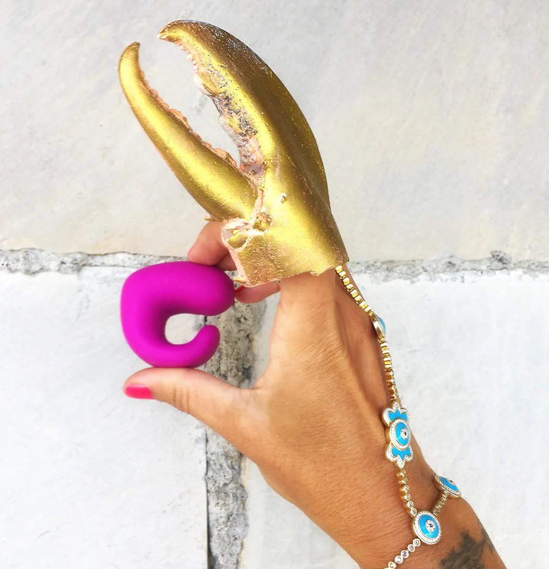 Gvibe Gring XL вибрирующее кольцо для клитора и мощный вибратор для пальца 2 в 1