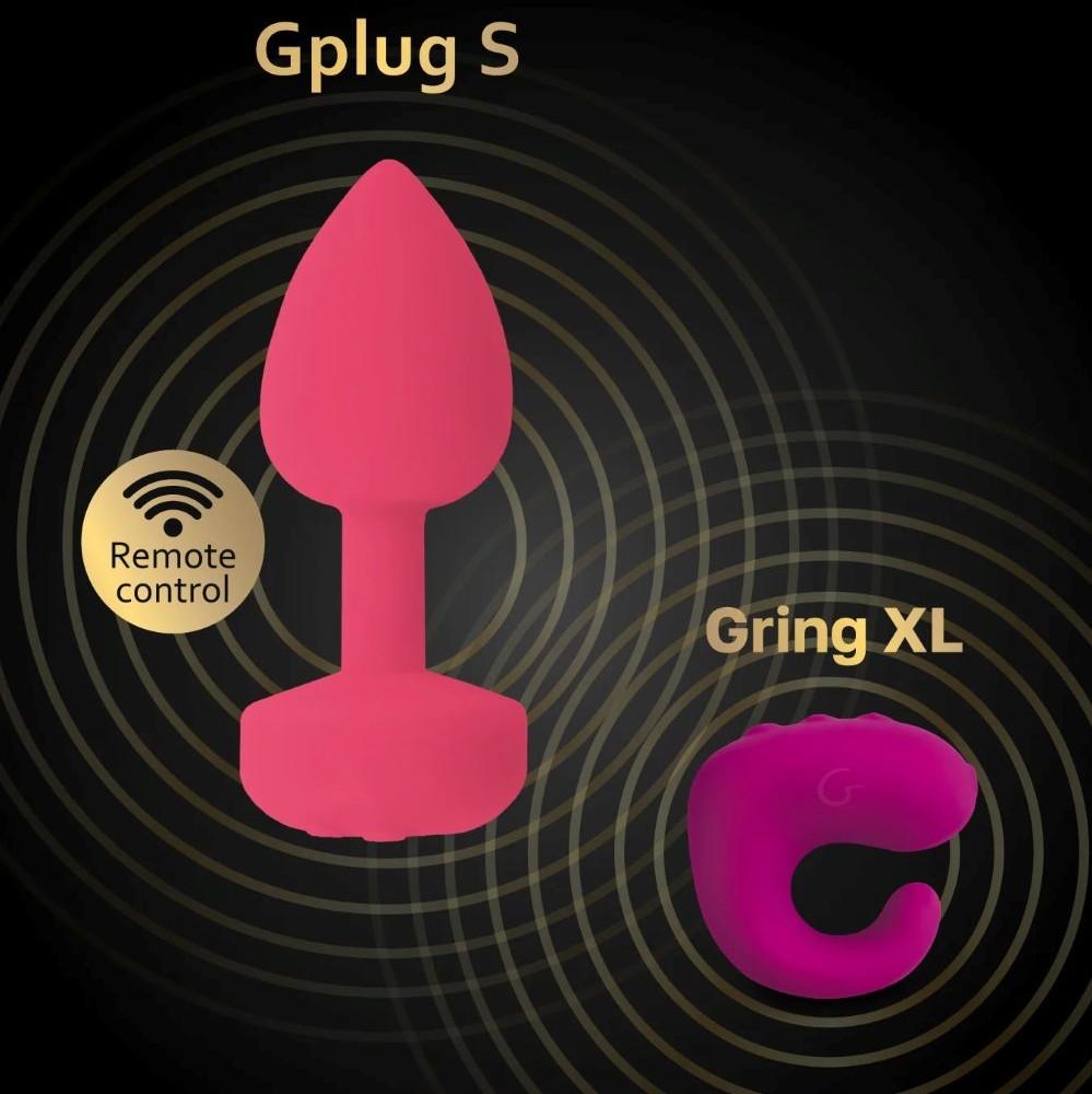 Gvibe Gring XL вибрирующее кольцо для клитора и мощный вибратор для пальца 2 в 1