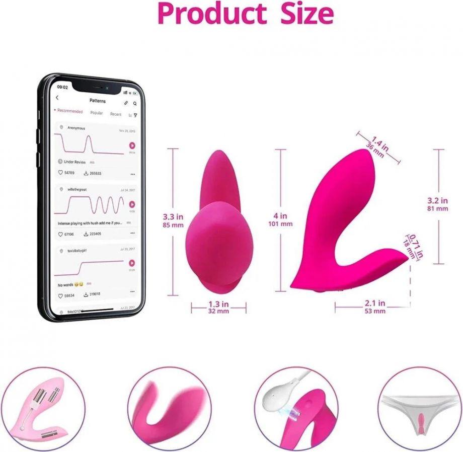Вибротрусики Flexer имитирующие движение пальца