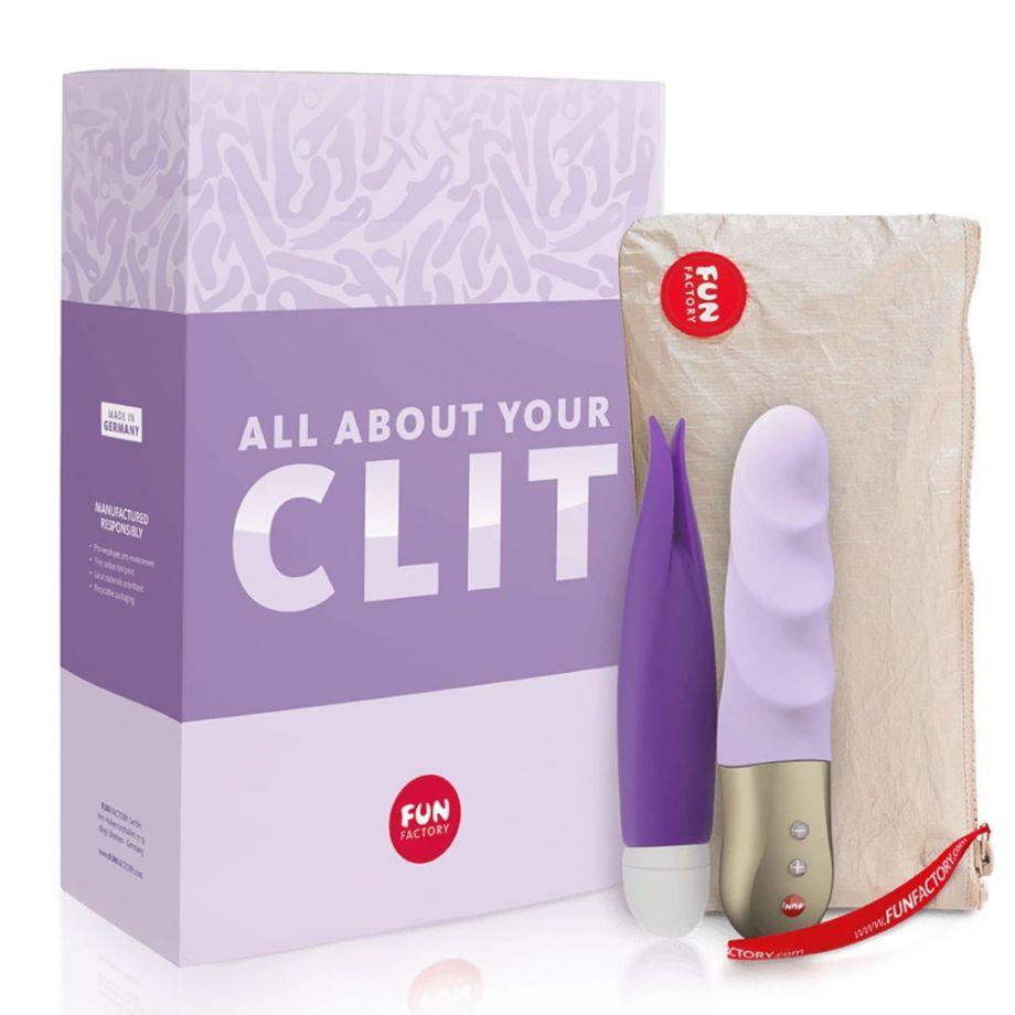 Набор пульсатор + вибратор All About Your Clit Box