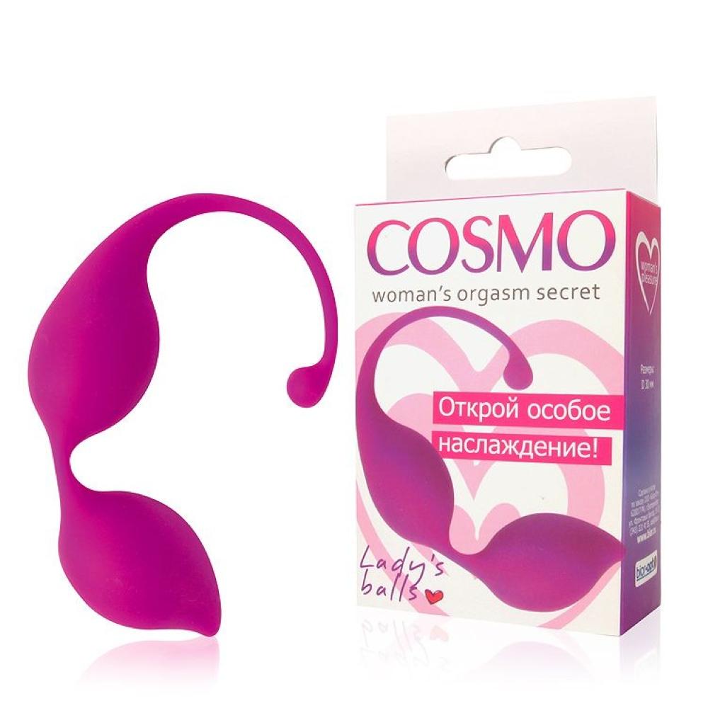 Вагинальные шарики фигурные с хвостиком COSMO