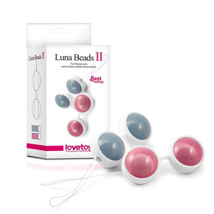 Вагинальные шарики Luna Beards II от LOVE TOY