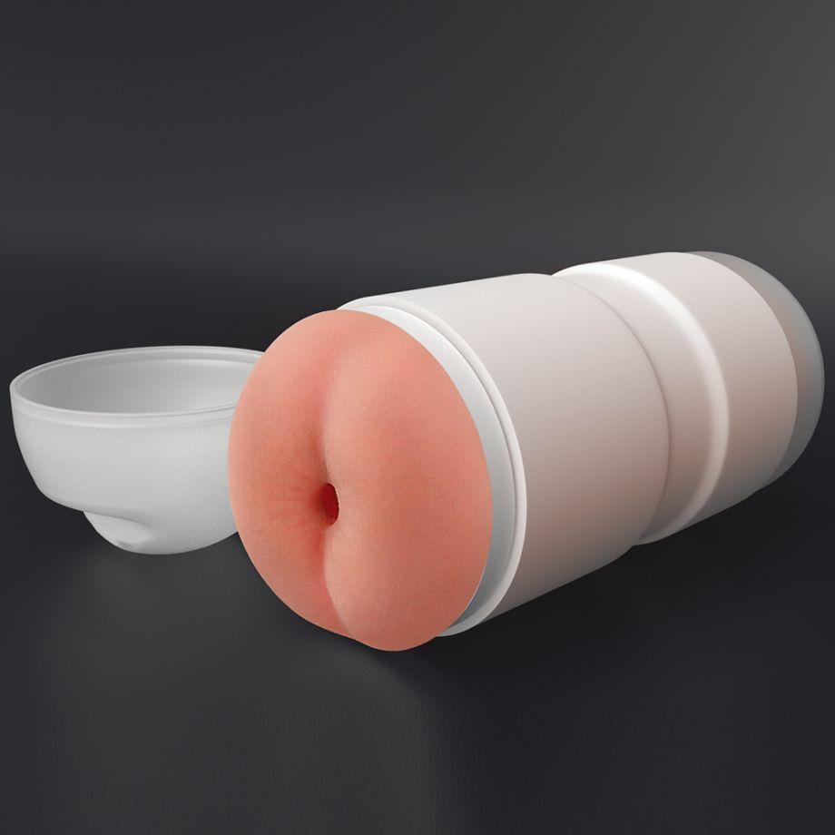Мастурбатор-попка в тубе "Anus Stamina Vibro" с вибро