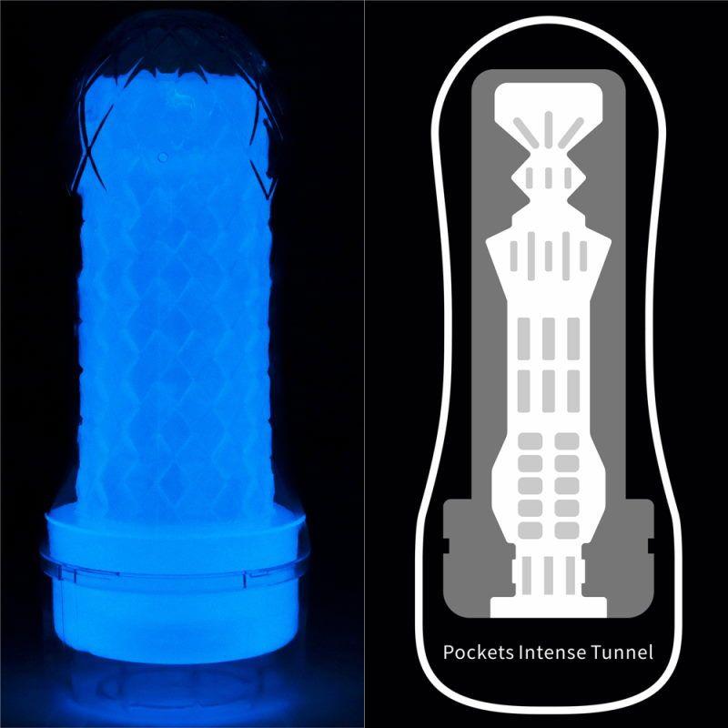Мастурбатор в тубе "Lumino Play Masturbator" светящийся в темноте