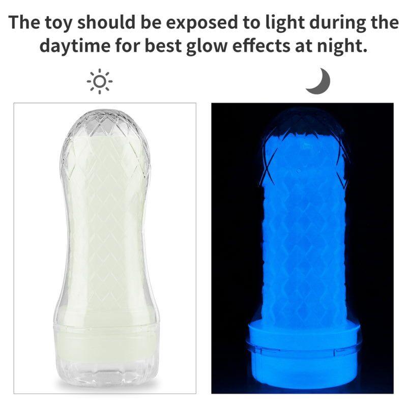 Мастурбатор в тубе "Lumino Play Masturbator" светящийся в темноте