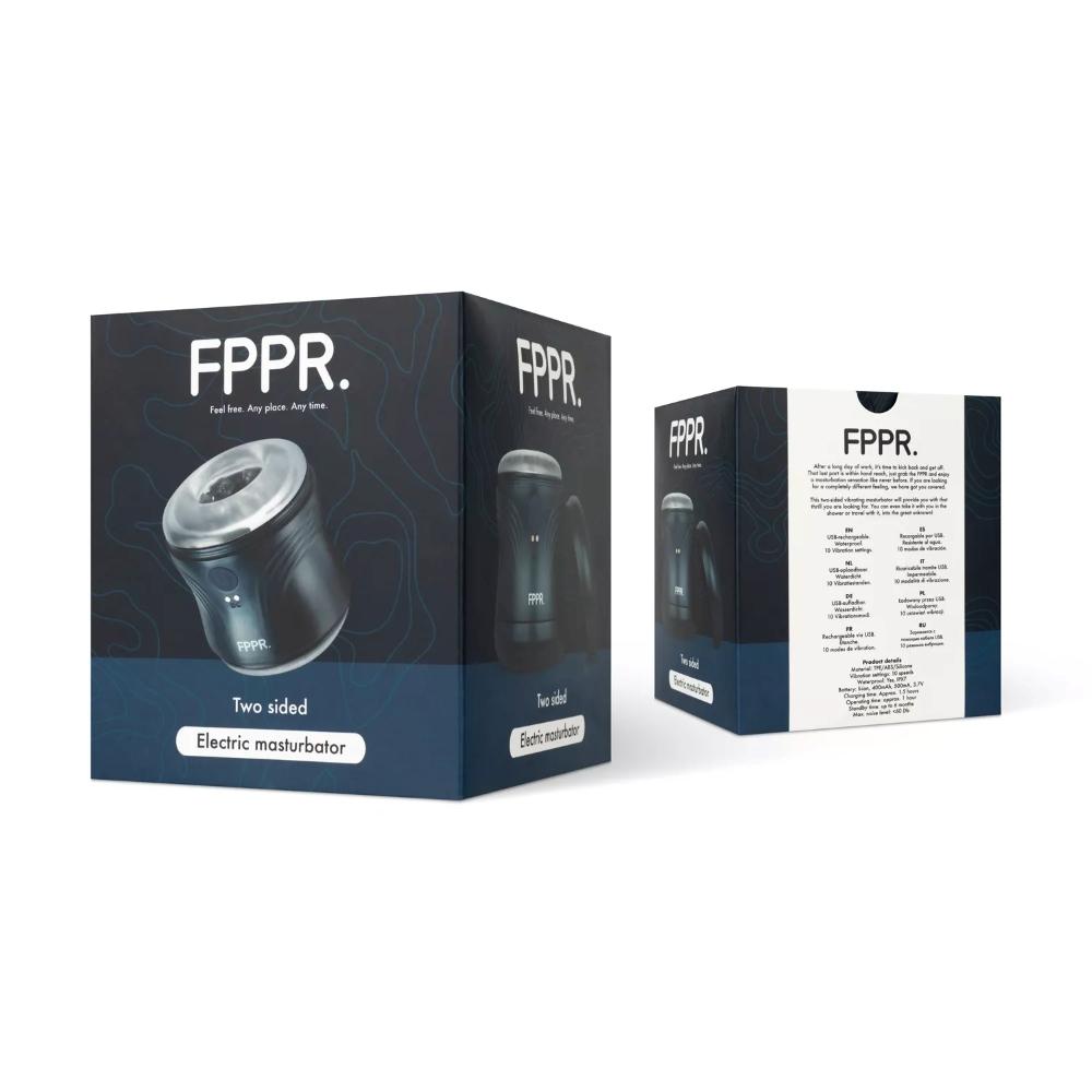 Мастурбатор автоматический "FPPR. 2 Sided Vibrating Masturbator"