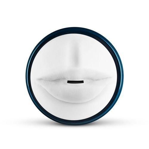 Мастурбатор в тубе "FPPR. Mouth Masturbator - White" ротик