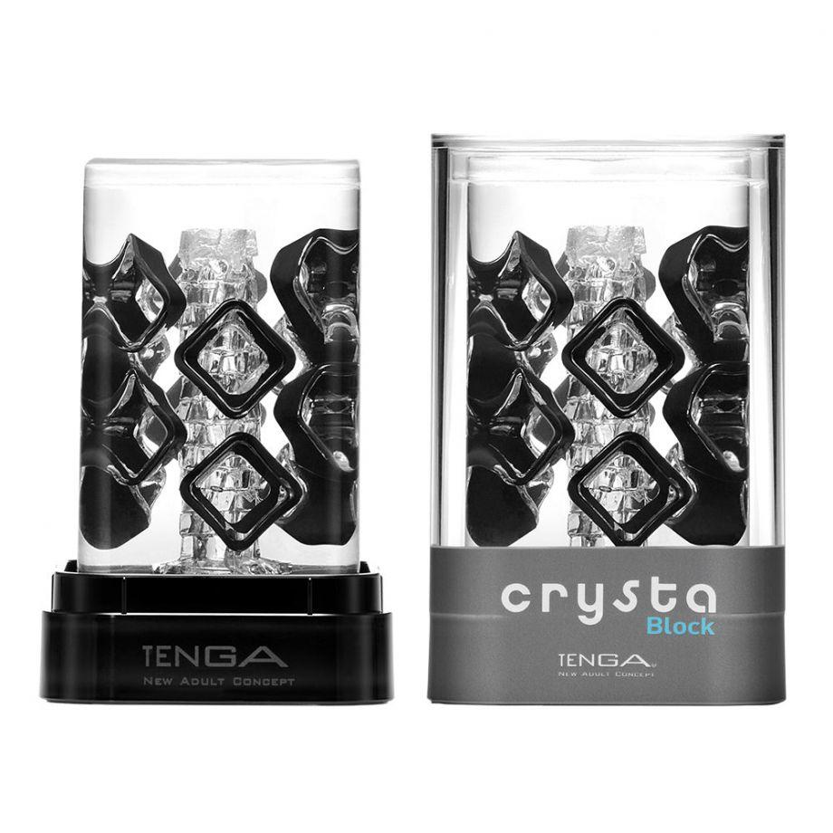 Мастурбатор TENGA Crysta Block