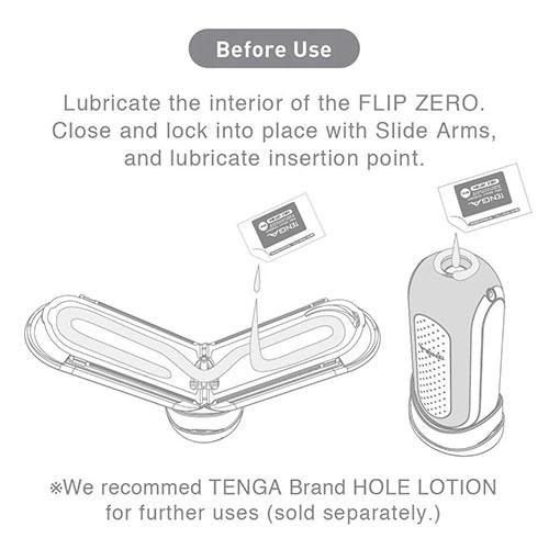 TENGA Мастурбатор Flip Zero черный