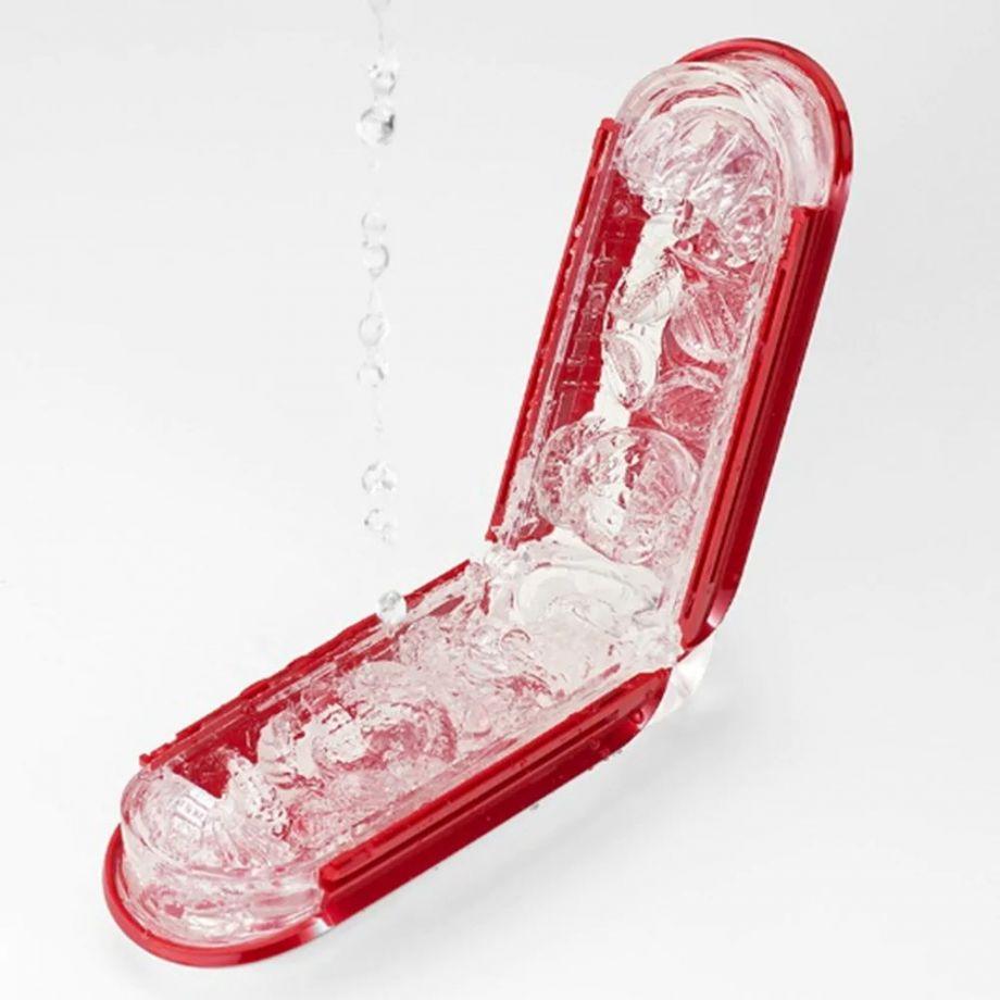 Мастурбатор Flip Zero Red Warming с функцией нагрева