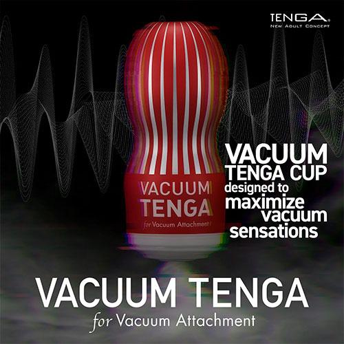 Мастурбатор VACUUM TENGA CUP