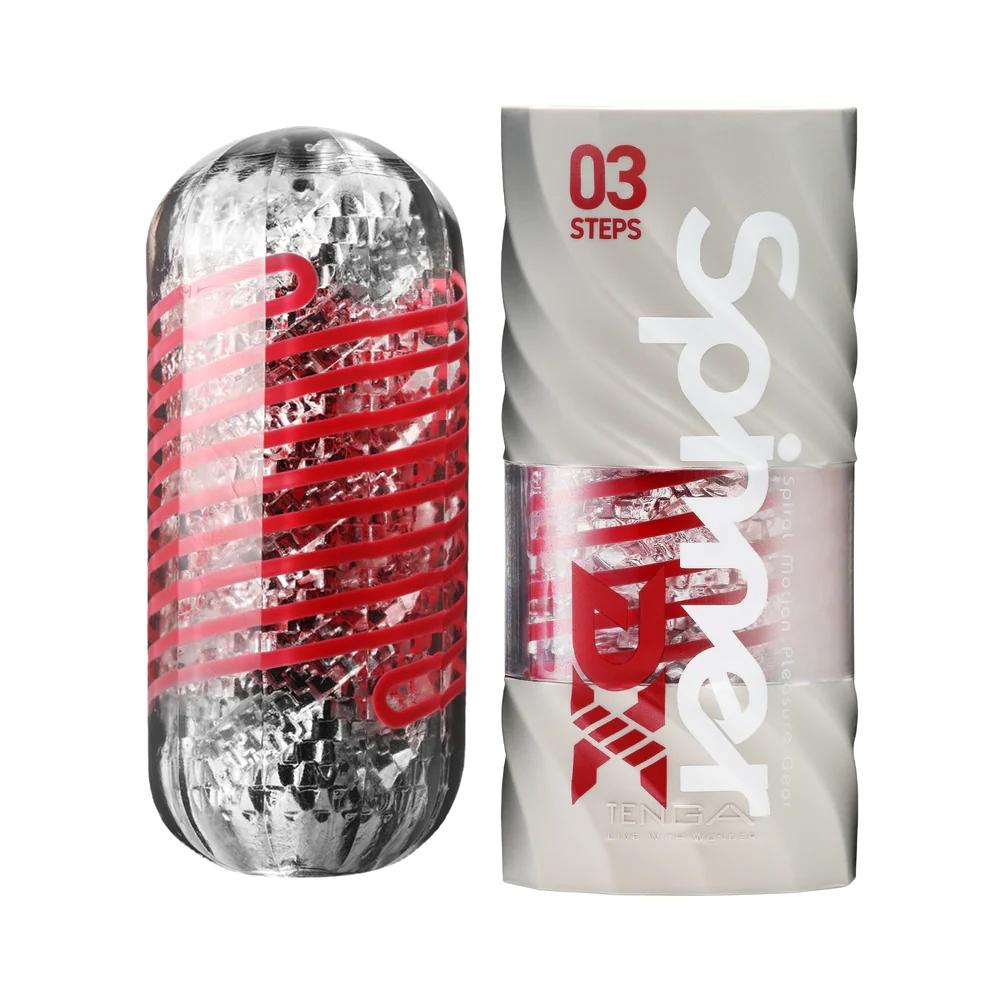 Многоразовый мастурбатор с эффектом вращения Tenga SPINNER DX 03 STEPS