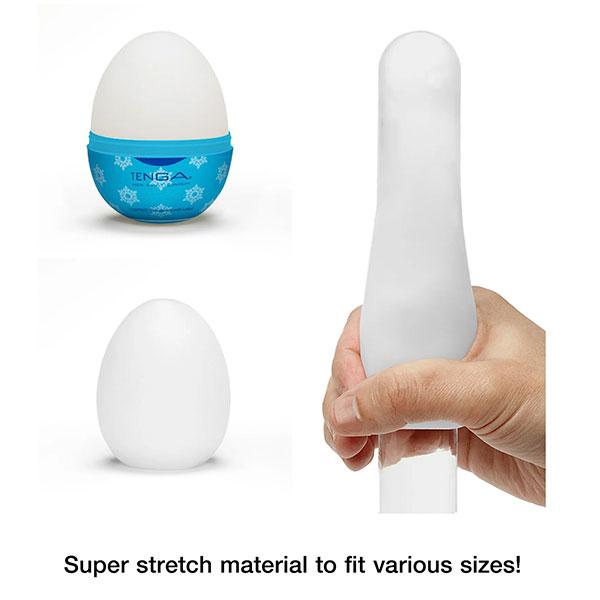 Мастурбатор-яйцо Tenga egg Snow Crystal