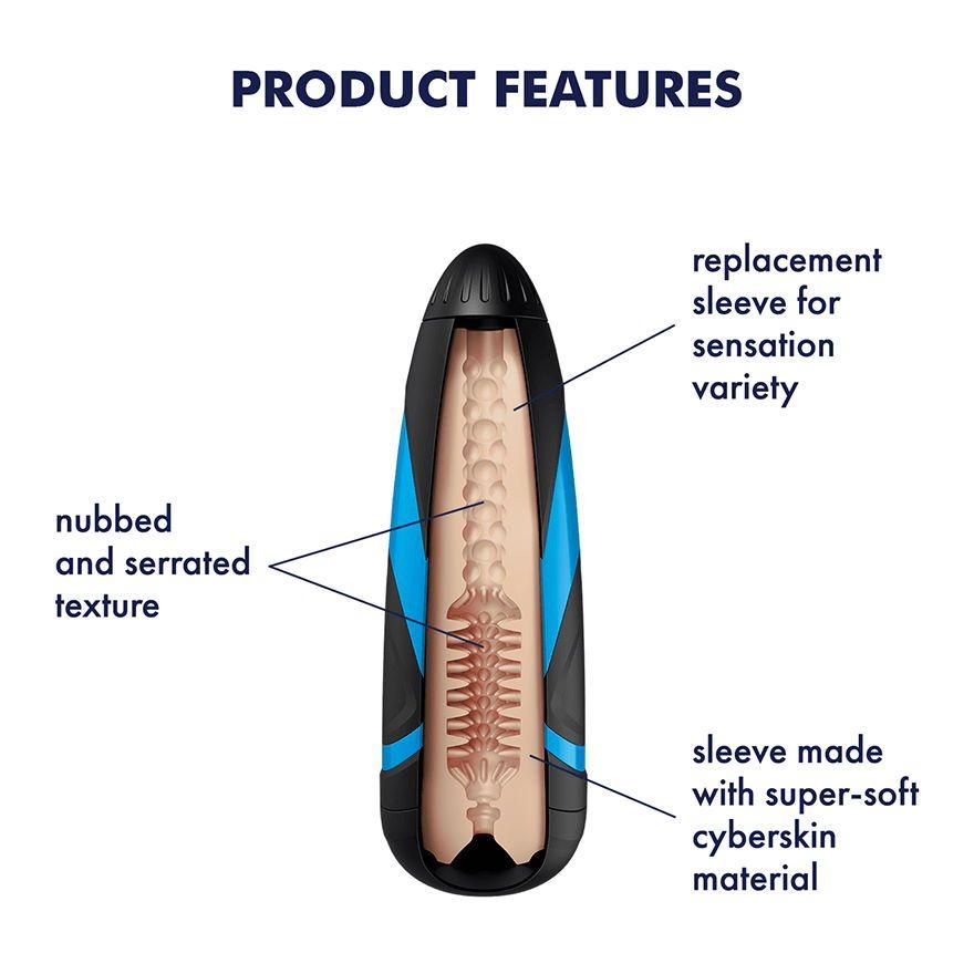 Рукав "Sleeve Tornado Bliss" для мастурбатора Satisfyer Men One