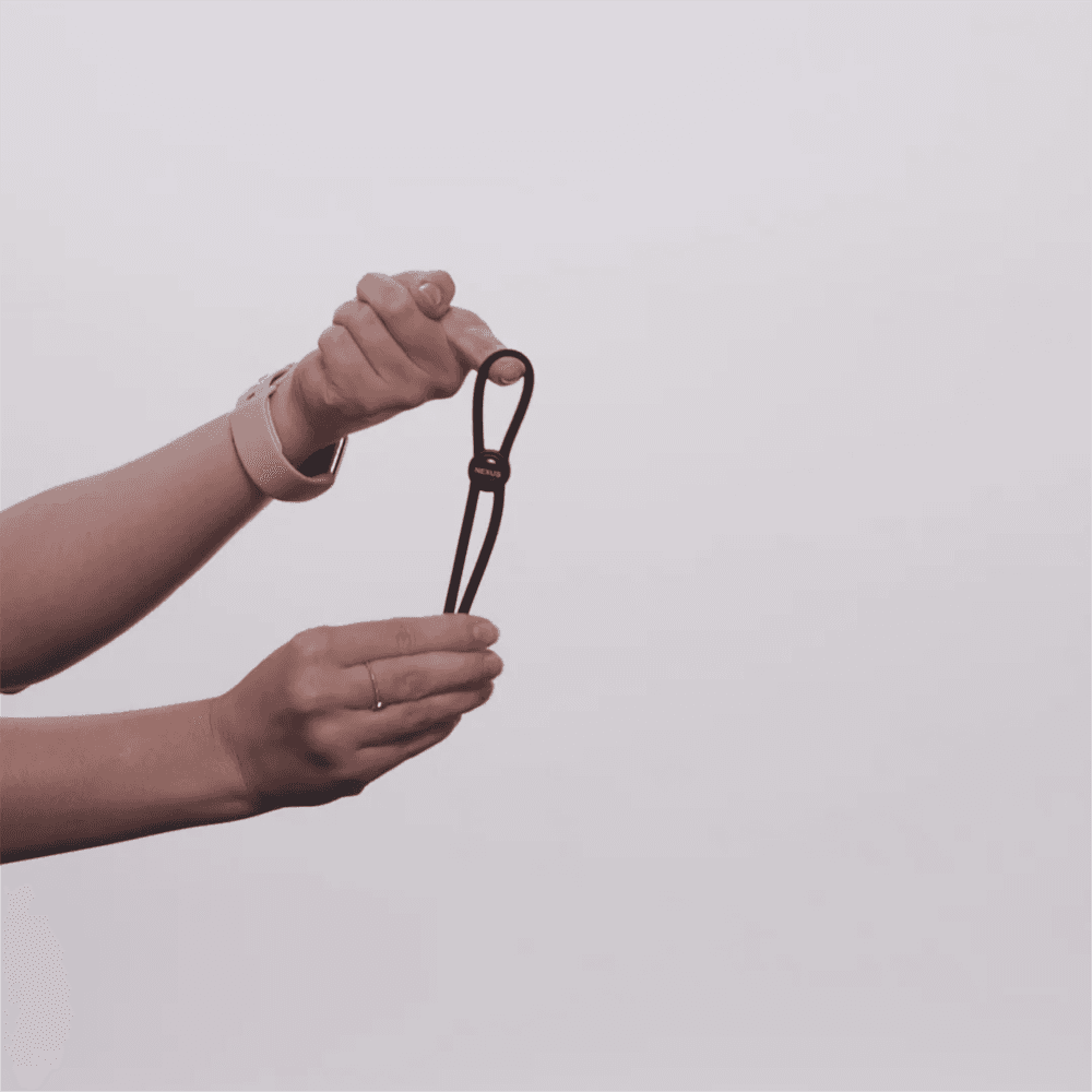 Эрекционное кольцо лассо "Forge Adjustable Cock Ring", NEXUS